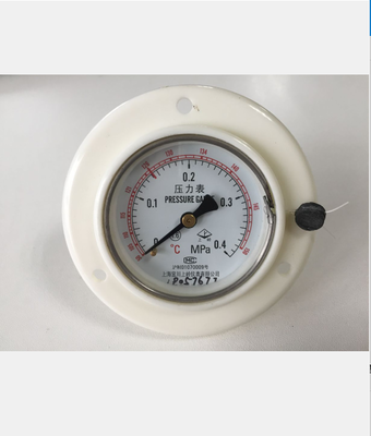 上海宜川上岭新压力表轴向0-0.4MPa 三申FY50高温反压蒸煮器配件