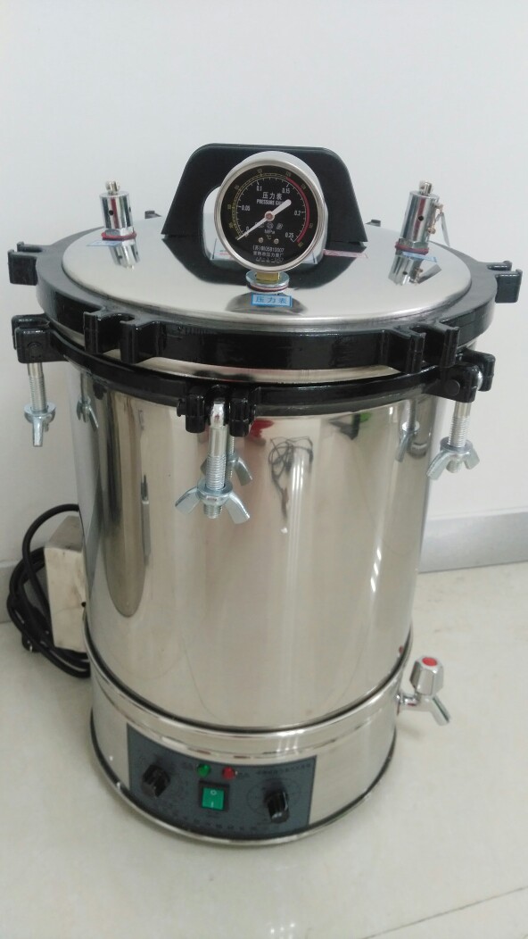 厂授权24L自控高压灭菌锅/医用高压消毒锅/压力蒸汽灭菌器 防干烧