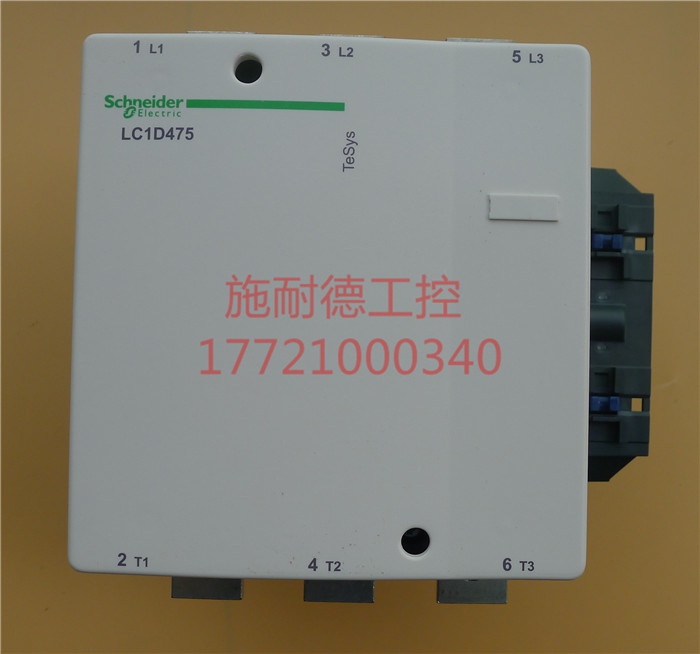 Schneider AC Contactor LC1D475F7C LC1-D475F7C 475A 110V 50 60Hz