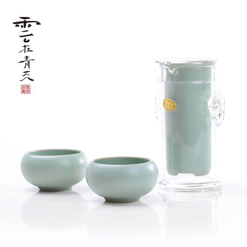 Black tea tea ware whistle your up heat - resistant glass filter ceramic teapot kung fu tea set your porcelain green tea with tea