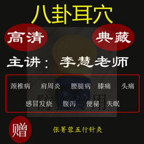 Li Hui Bagua Auricular Point Zero Basic Chinese Medicine Video and Low Back Pain Insomnia Combined Course of Water and Fire