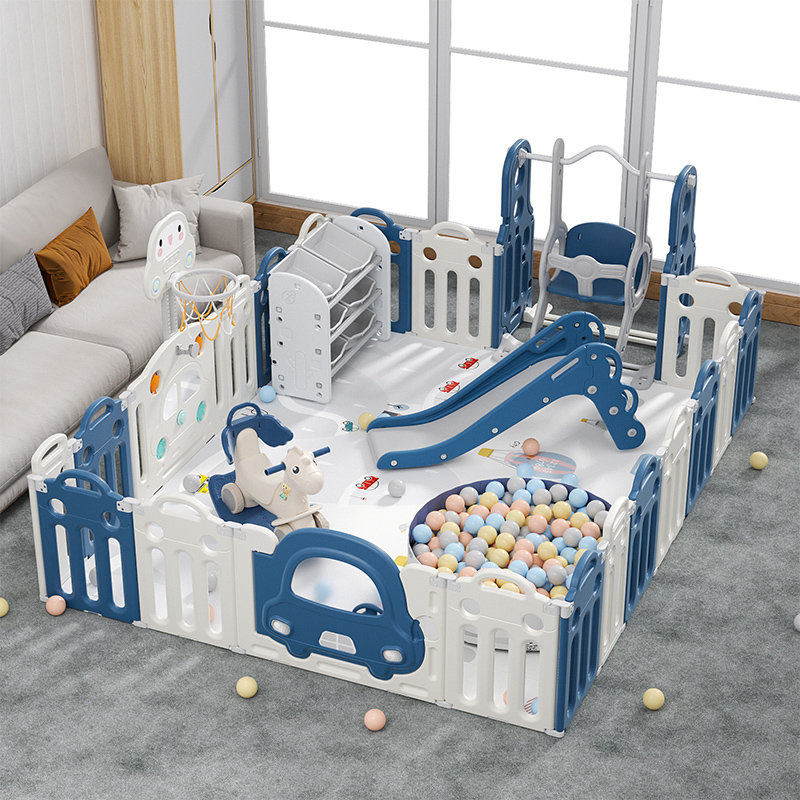 Baby play fence indoor household children's living room toy fence park baby crawling mat safety fence