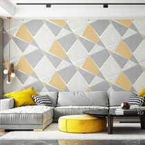 3D stereometric non-woven fabric minimalist deer leather velvet wallpaper Nordic Living room Bedroom sofa TV Background wall wallpaper