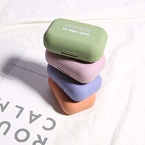 Ophthalmology glasses box beautiful pupil shadow girl heart students in small high-end portable anti-pressure box