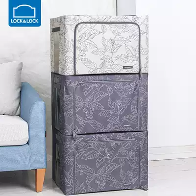 Music buckle collection box clothes Oxford cloth steel frame fabric storage box household toys clothing box