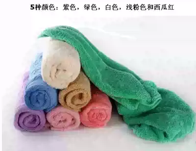 Thickened soft dry hair towel Super absorbent towel Adult children wipe hair quick-drying towel Sports big towel