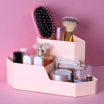 Makeup brush storage tube beauty makeup eye shadow brush bucket cosmetics storage box desktop lipstick rack multi-frame eyebrow pencil