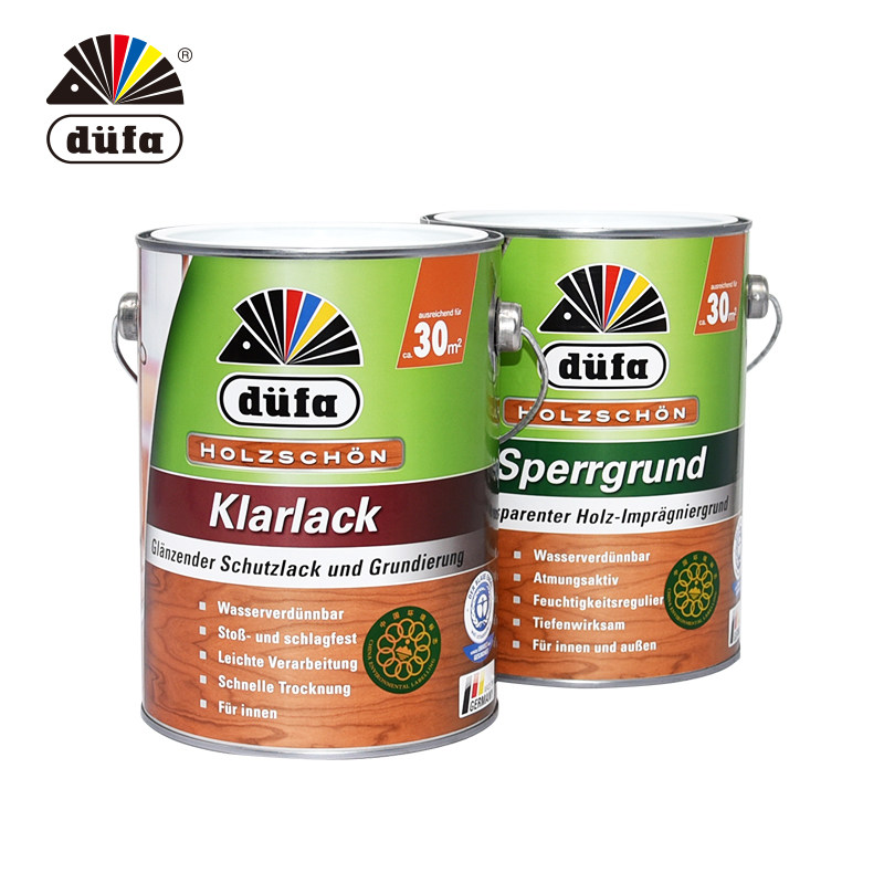 German all Fangoyan FULL EFFECT ENVIRONMENTAL PROTECTION WOOD LACQUERED VARNISH 5L primer * 1 face paint * 1 indoor water-based paint