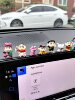 Crayon Shin-Chan Series Car Ornaments Cartoon Car Interior Center Console Screen Window Side Rearview Mirror Cute Doll Decoration