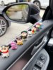 Crayon Shin-Chan Series Car Ornaments Cartoon Car Interior Center Console Screen Window Side Rearview Mirror Cute Doll Decoration