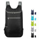 Backpack outdoor travel student storage folding schoolbag waterproof lightweight sports cycling bag men and women skin bag