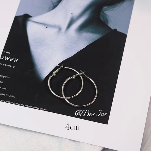 Серьги, металлическая сексуальная серебряная игла, европейский стиль, простой и элегантный дизайн