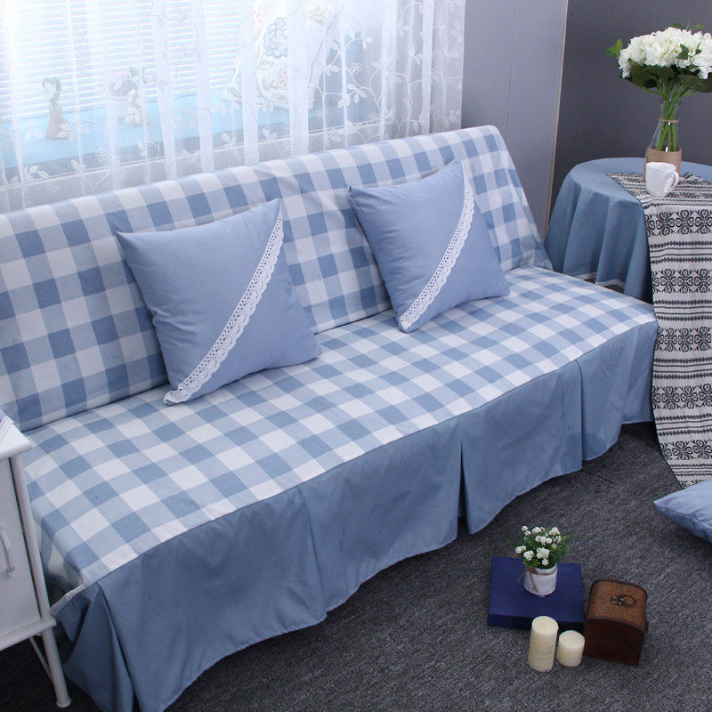 Sofa cover cloth sofa release cover cloth full cover net red lazy sofa cover cover towel cushion anti-cat scratching Nordic style all-inclusive