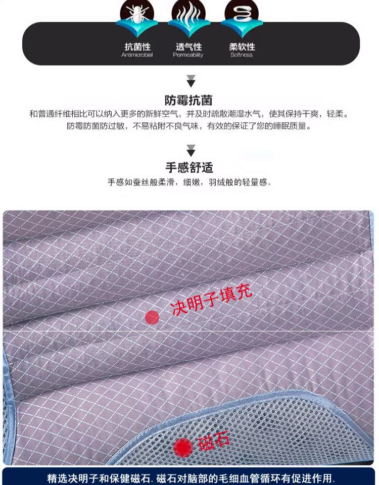 Cassia cổ gối trị liệu từ tính cặp gối của người lớn chính hãng gối chăm sóc sức khỏe cổ tử cung đơn gối gối cho mẹ bầu