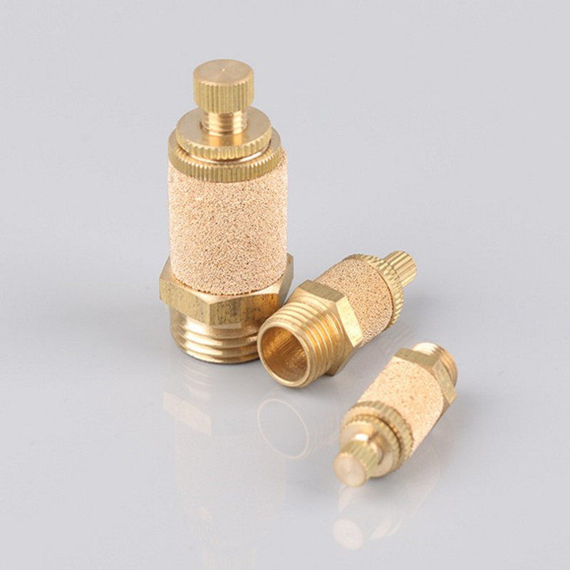 Copper adjustable silencer brass powder fired KX530F silenced throttle valve (inner cover) solenoid valve throttle