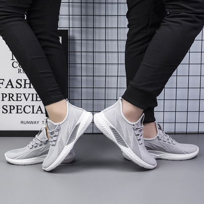 男士网面鞋椰子鞋休闲鞋运动鞋飞织鞋男鞋