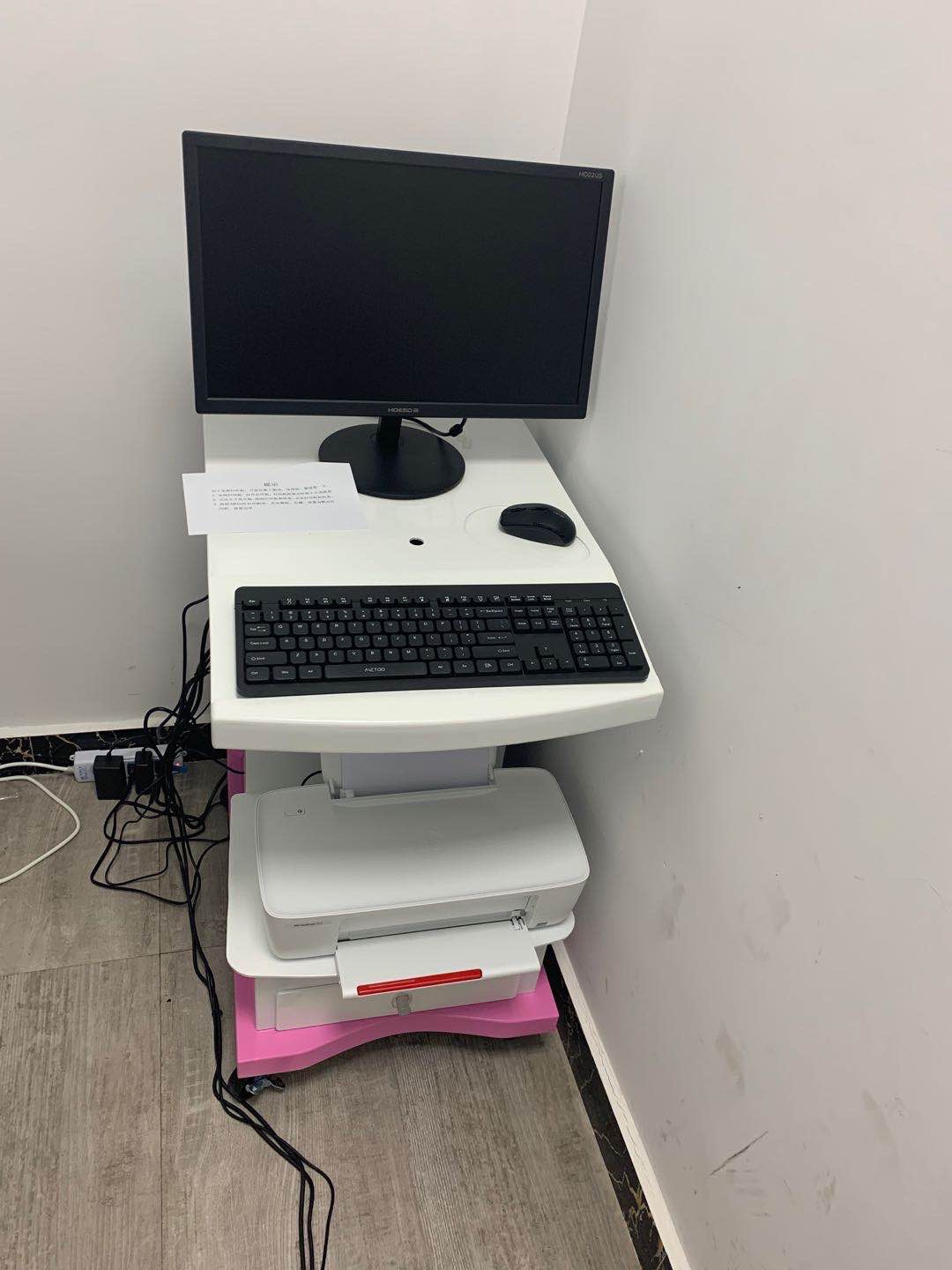 Digital electronic mirror trolley Luxury trolley Wooden box packaging multi-function camera