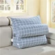 Với gối tựa đầu hình tam giác đệm văn phòng đầu giường mềm túi trở lại sofa đệm ghế ghế eo gối