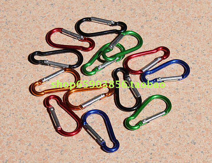 ALICE Outdoor Gear Accessories Aluminum Alloy Lockless Gourd Keychain Hook Fast Hanging Carabiner