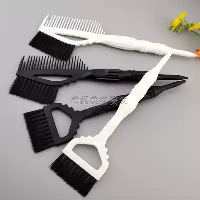 New European and American hair coloring tools, hair coloring brush, baking oil, hair coloring brush, personalized single-sided brush, black hair, hair coloring comb