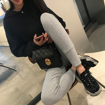 Summer Korean version 2021 new casual maternity pants children wear autumn thin tide mother anti-light bottoming trousers