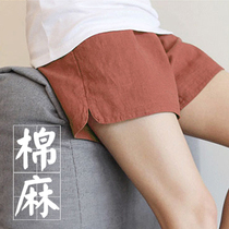 Pregnant womens summer sports shorts womens summer fashion thin wear leggings spring summer loose safety pants