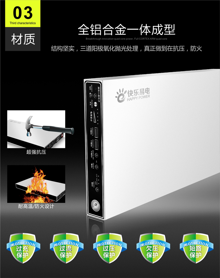 Dễ điện hạnh phúc máy tính xách tay điện thoại di động sạc kho báu dung lượng lớn Lenovo 220V 12V19V tùng ngoài trời - Ngân hàng điện thoại di động sạc dự phòng samsung chính hãng