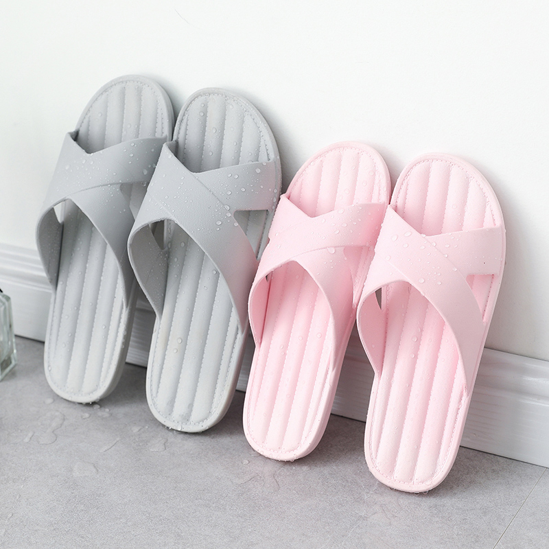 Day Style Slippers Women Summer Plastic Indoor Bath Toilet Toilet Beauty Yard Slippers Home Season Universal Non-slip-Taobao