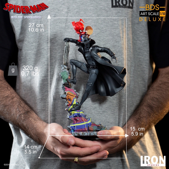 Iron Studios 22519 1/10 Spider-Man Parallel Universe Shadow Spider-Man in Stock Iron Studios 22519 1/10 Spider-Man Parallel Universe Shadow Spider-Man in Stock