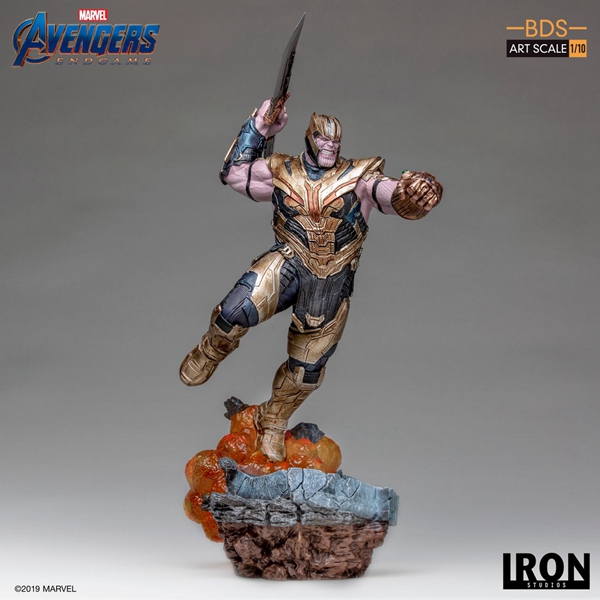 Buy Thanos Collectible Statue 1/10 Avengers 4 By Iron Studios Premium Figure - Product collection