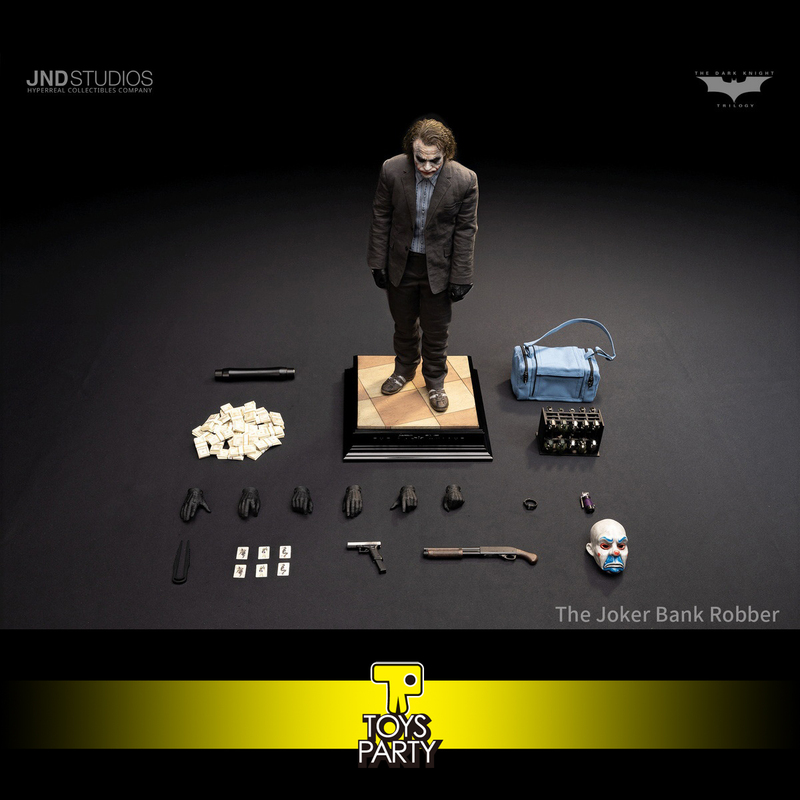 Jnd Studios 1/6 Batman Joker Bank Robber Version Heath Ledger Jnd Studios 1/6 Batman Joker Bank Robber Version Heath Ledger