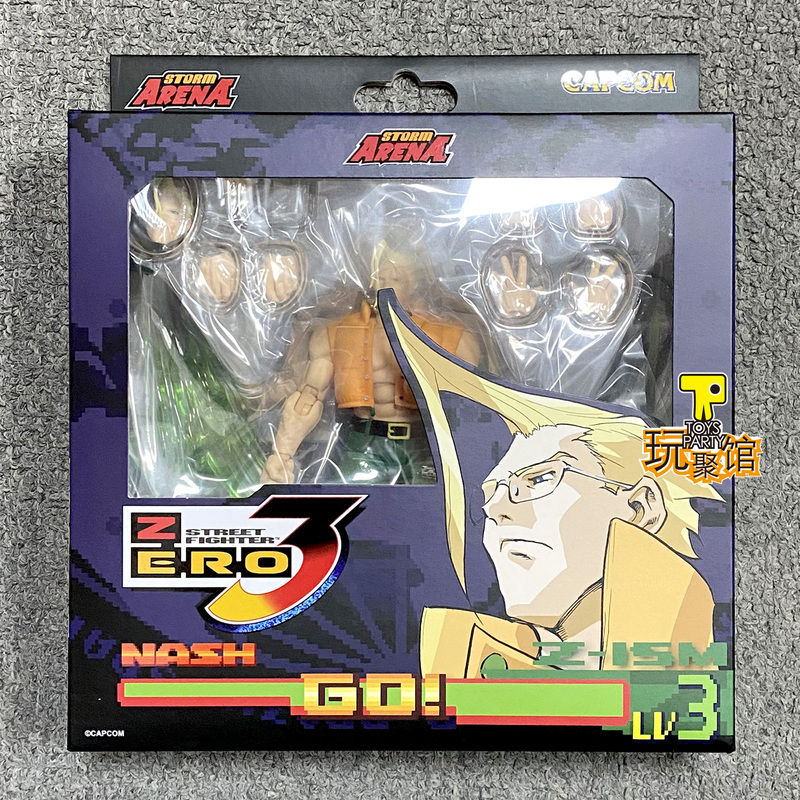 In Stock Storm Arena 1/12 Sfsa05 Street Fighter Zero3 Junior Street Fighter 3 Nash