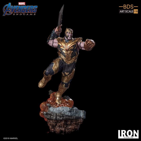 Buy Thanos Collectible Statue 1/10 Avengers 4 By Iron Studios Premium Figure - Product collection