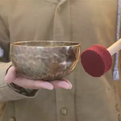 14cm song bowl Nepalese handmade pure copper spa physiotherapy sound therapy bowl Buddha sound bowl practice copper chime bowl Yoga supplies