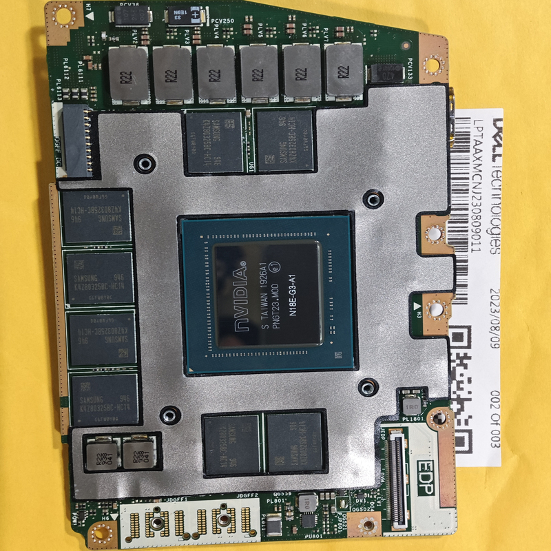 Dell Alienware Alineware Laptop Graphics Card 51Mr1 2080 Graphics Card