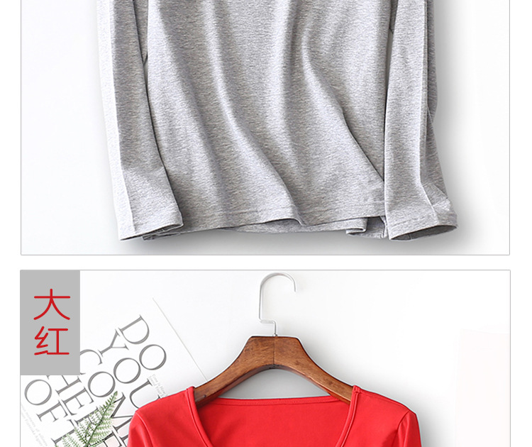 Áo thun cotton mới cỡ lớn cho nữ dài tay cộng với phân bón để tăng mỡ mm200 kg cho mẹ mặc quần áo mùa thu bên ngoài mặc mùa thu áo khoác cho phụ nữ 50 tuổi