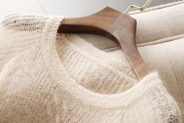 Áo len cổ lọ Mohair nữ phiên bản Hàn Quốc có phần mỏng mềm mại của em gái hippocampus đan áo 2018 mới shop quần áo nữ
