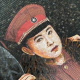 Персональная индивидуальная арт -мозаика резка свадебные фотографии фигура фигура крыльца проход ресторан Ресторан