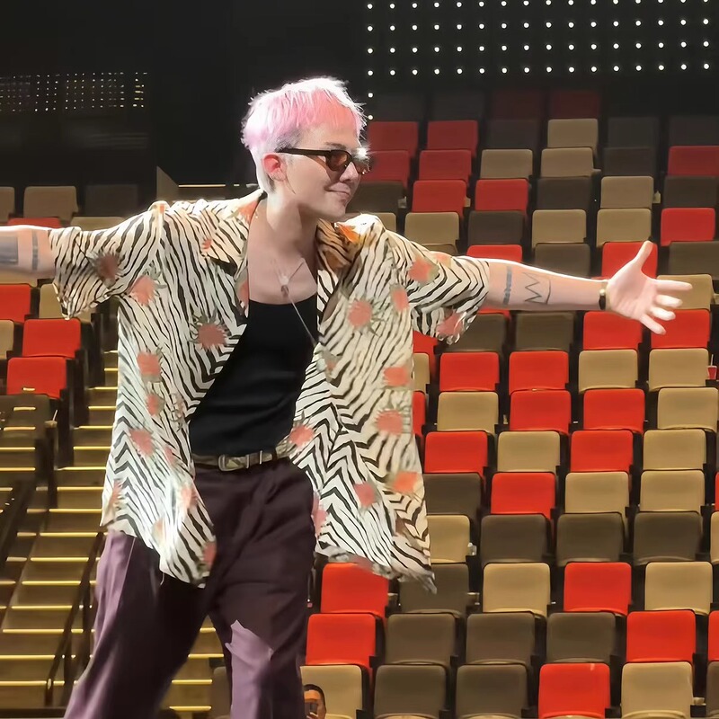 G-Dragon Style Lapel Short-Sleeve Zebra Print Shirt for Men, High-End, Cool, Casual, Retro Style Shirt Trend G-Dragon Style Lapel Short-Sleeve Zebra Print Shirt for Men, High-End, Cool, Casual, Retro Style Shirt Trend