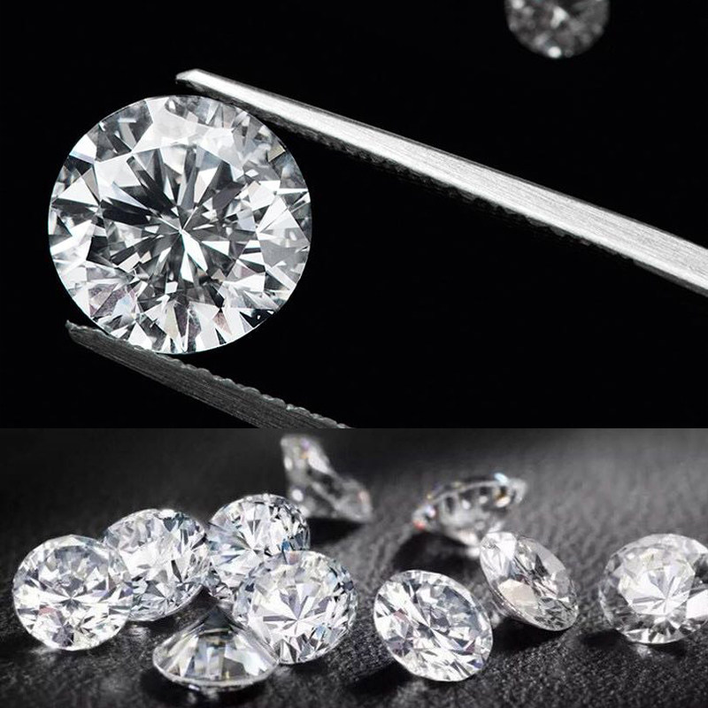 Henan Lab-Grown Diamonds, Loose Diamonds, Small Diamonds, 1 Carat, 2 Carats, 3 Carats, 5 Carats, 10 Carats, Broken Diamonds, Replacement Diamonds, for Setting