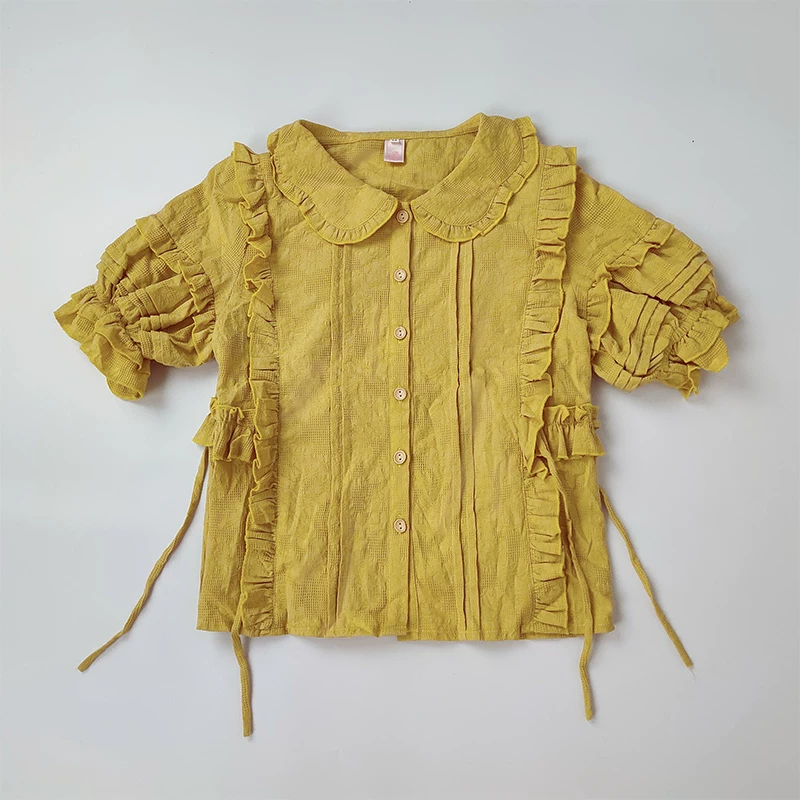 樱田小鹿 Genuine cute shirt, Lolita style, plus size