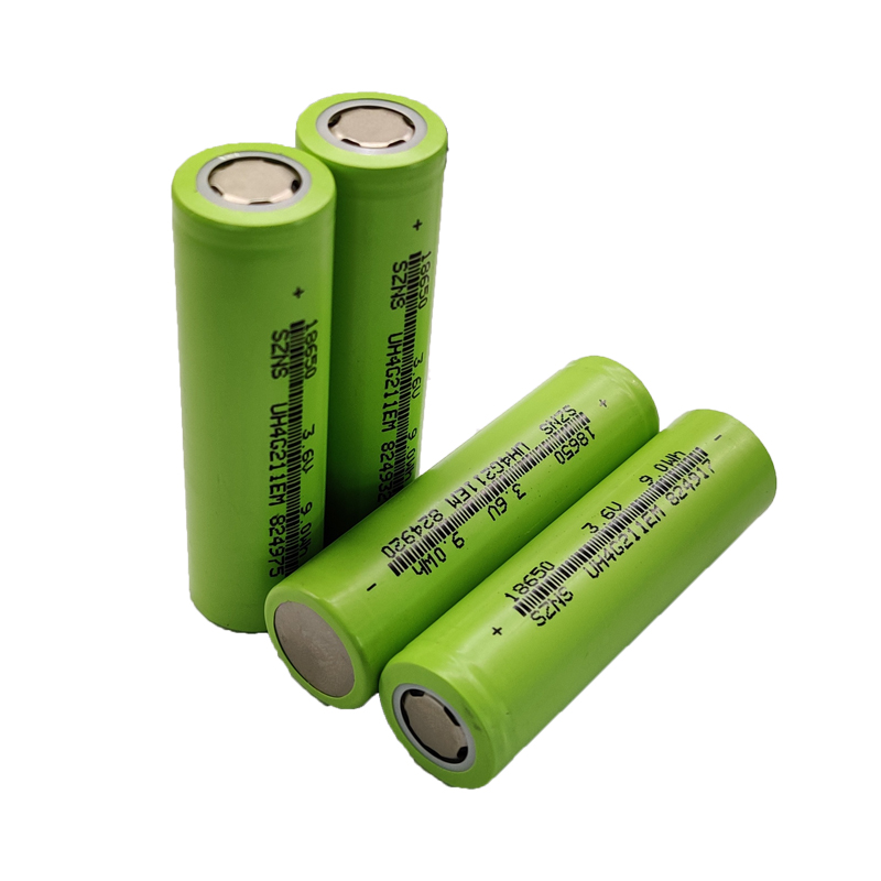 Zhuang 18650-3 6 3 7V lithium battery flashlight lithium ion high capacity cylindrical flat head battery