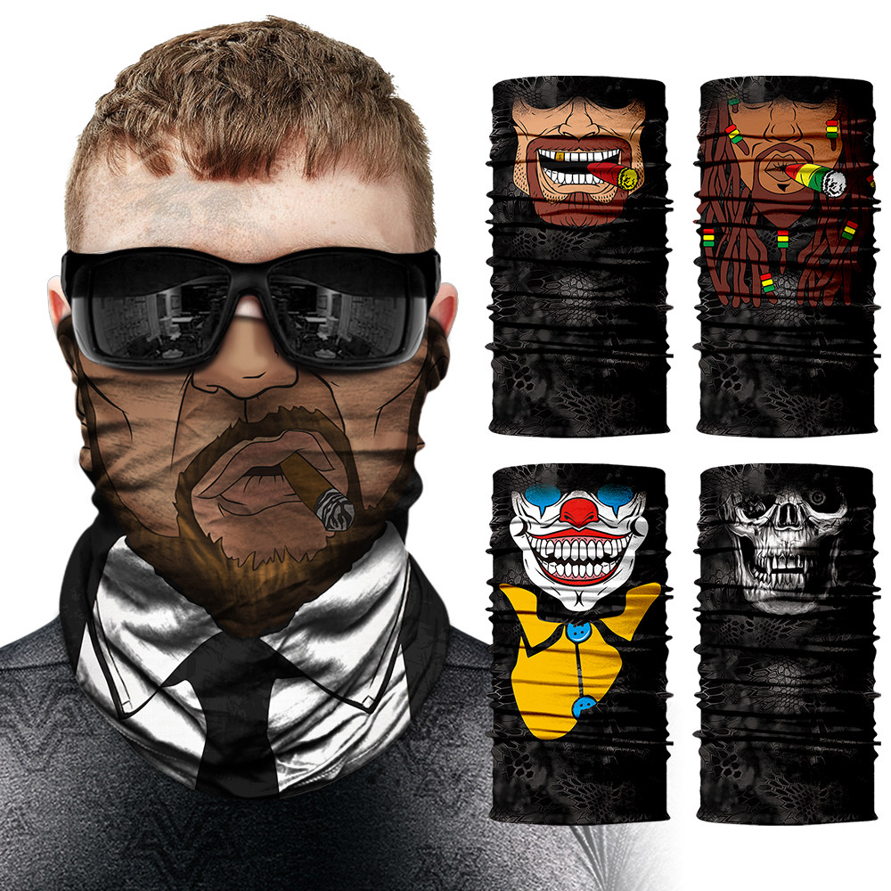 AFSA magic headscarf men's sunscreen, wind-proof sand mask, outdoor riding fishing bib set, variable face towel, women's thin section