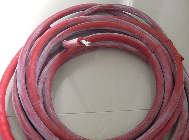 Red 50㎡ square national standard high temperature resistant wire oil resistant alkali resistant low temperature temperature resistant silicone sheath -60 200 ℃
