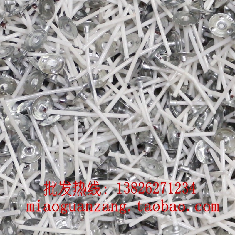 Buddhist Supplies Light Homemade Solid Diy Wonderful View Hidden Round Bright Light Ghee Oil Lamp 4 Hours 28 Grain Wick 100 strips