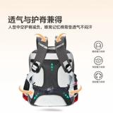 Ранец, сумка через плечо, школьный рюкзак для школьников, детская водонепроницаемая сумка со сниженной нагрузкой, в британском стиле