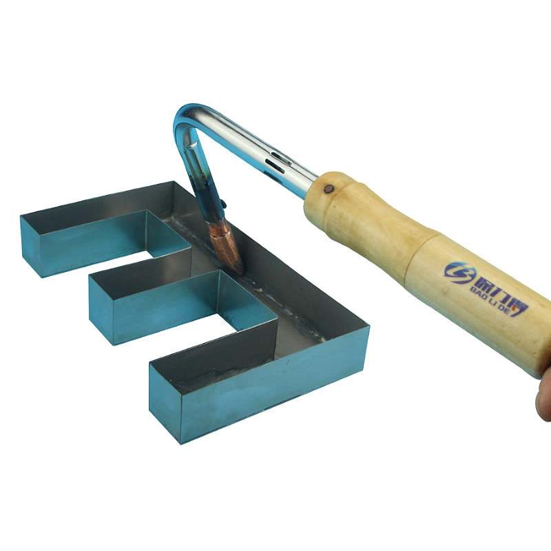 New metal welding word soldering iron stainless steel advertisement High power electric iron spherical titanium alloy word tin welding gun welding character