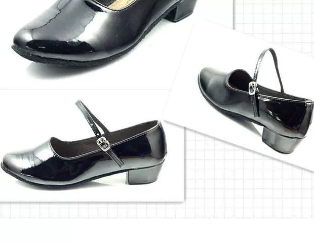 Cô gái Baotou Giày khiêu vũ Latin Giày đế mềm cho trẻ em Con trai Giày khiêu vũ Giày nhảy hiện đại Giày khiêu vũ Giày khiêu vũ - Khiêu vũ / Thể dục nhịp điệu / Thể dục dụng cụ trang phục cổ vũ