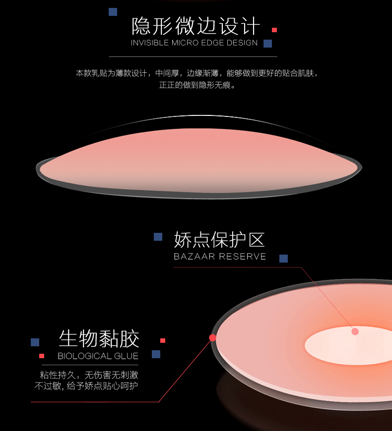 Sữa dán chống va chạm núm vú dán ngực phần mỏng thoáng khí silicone bơi không thấm nước chống trượt nam nữ dán vô hình quầng vú miếng dán ngực silicon