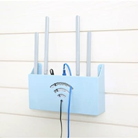 Bộ định tuyến không dây hộp lưu trữ bằng nhựa không có lỗ treo tường bằng đèn wifi trang trí cho mèo - Kệ tủ đựng giày dép bằng gỗ